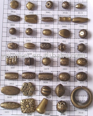 imitation bronze plastic beads (imitation bronze plastic beads)