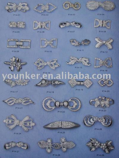 Rhinestone Apparel Buckle (Rhinestone Apparel Buckle)