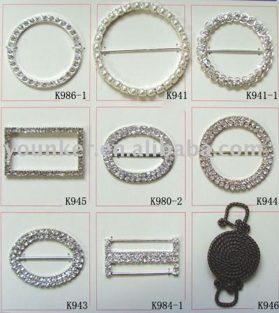 Rhinestone Apparel Buckle