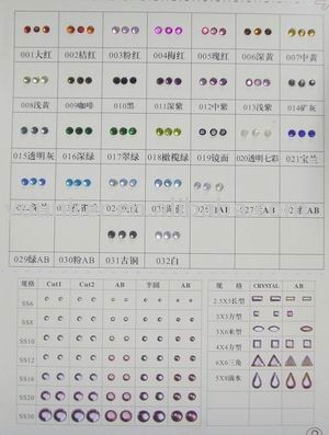 HOT FIX RHINESTONE (HOT FIX RHINESTONE)