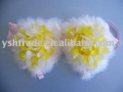 feather bra (Soutien-gorge en plumes)