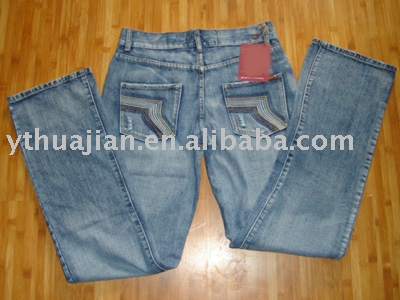 fashion jeans with factory price (jeans à la mode à prix d`usine)