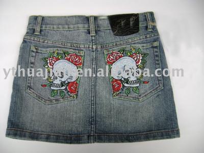 jean skirt (jean skirt)