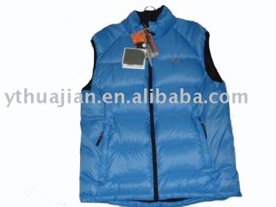 blue ski wear (blau Skibekleidung)