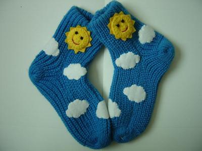 hand made socks (fait main chaussettes)