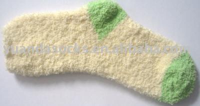 Feather yarn socks (Feather yarn socks)