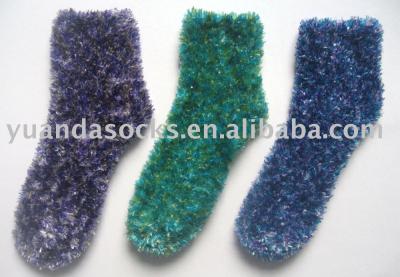 Feather yarn socks (Feather yarn socks)
