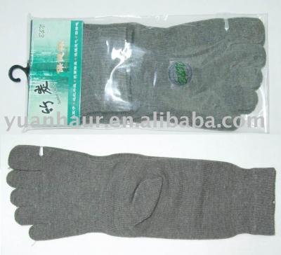 Bamboo Charcoal Five Toes Socks (Bamboo Charcoal Five Toes Socks)