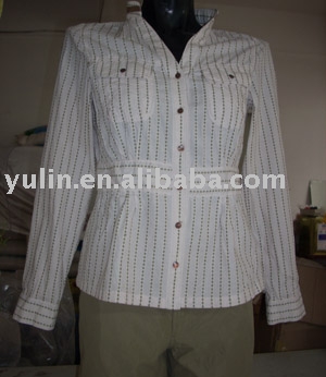 ladies` cotton blouse (ladies` cotton blouse)