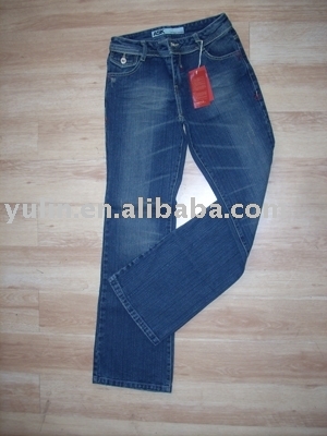 ladies` denim jeans (ladies` denim jeans)