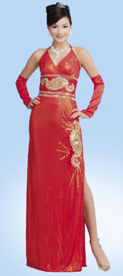 new style of 2008 evening dress