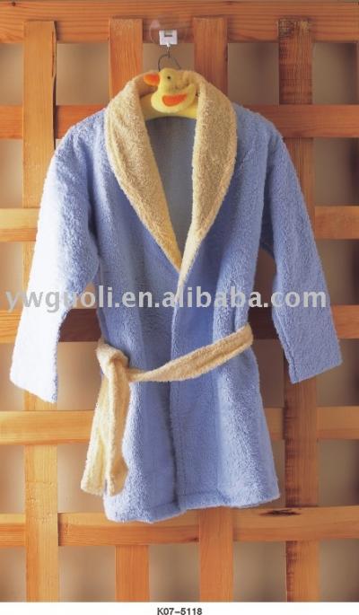 baby bathrobe