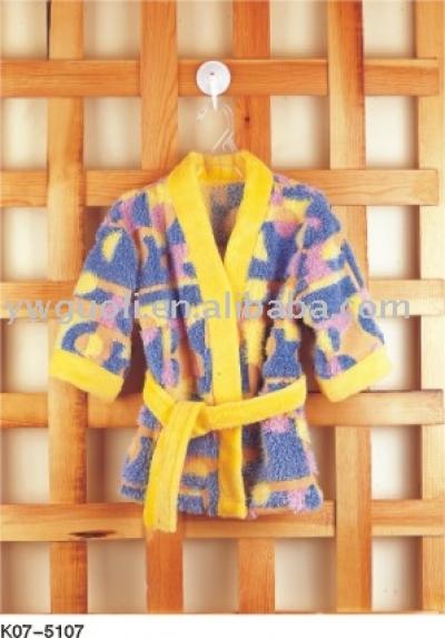 baby bathrobe