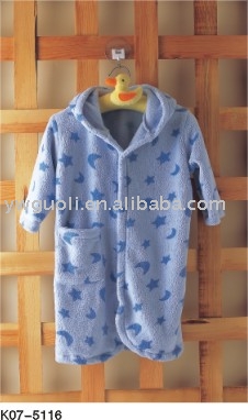 baby bathrobe