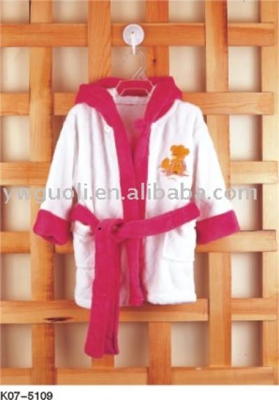 baby bathrobe