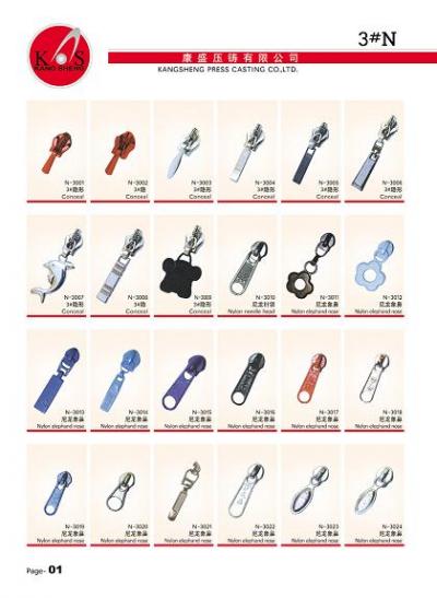 zipper slider (RV Regler)