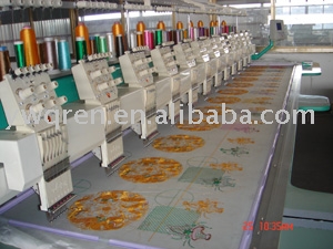 flat embroidery machine (broderie machine à plat)