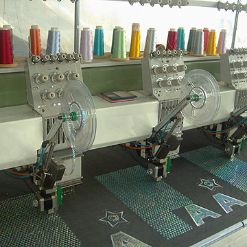 Sequin Embroidery Machine, Textile Machine