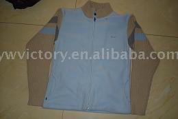 Stock lady`s round neck sweater