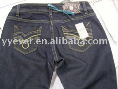 ladies` jeans trouser (Ladies `Jeans Hose)