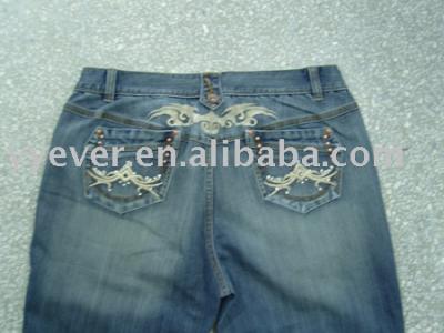 ladies` jeans trouser (Ladies `Jeans Hose)