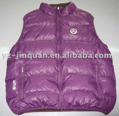 men`s down vest (men`s down vest)