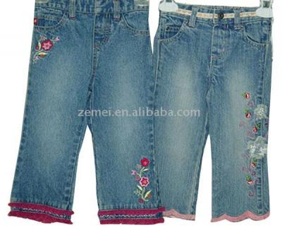 Baby Girl`s Demin Pants (Baby Girl `s Pants Demin)