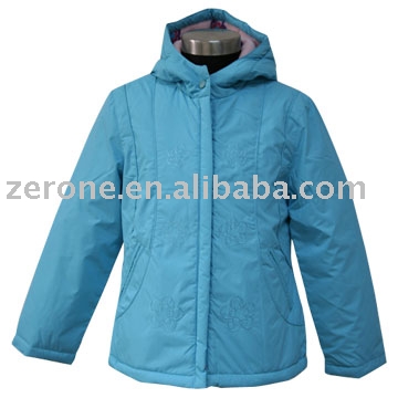 Girls` winter jacket