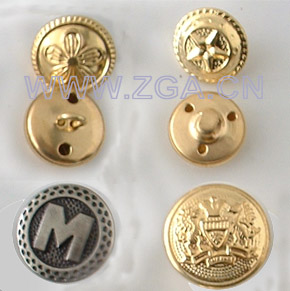 Metal Button--Clip Button With Logos Especially For Uniforms (Metal Button--Clip Button With Logos Especially For Uniforms)