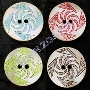 River Shell Button with laser logo ,nature button,clothes button (River Shell Button with laser logo ,nature button,clothes button)