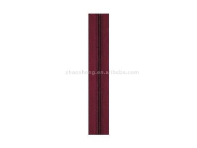 No.3 nylon double needle long chain zipper (  3 нейлоновый двойной иглой долгое молнии цепочка)