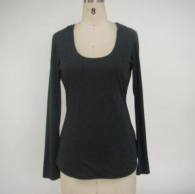 Ladies` Knitted Pullover with Hood (Ladies` Knitted Pullover with Hood)