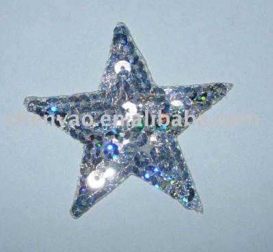 Handmade sequin Badge