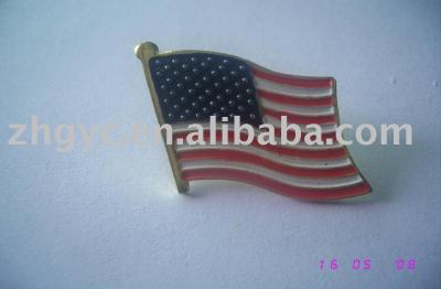 Flag Pin Badge (Flag Pin Badge)