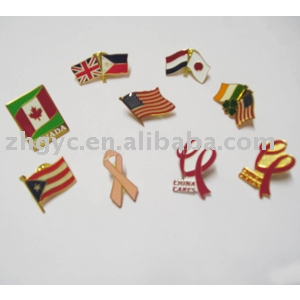 Flag Pin Badge (Flag Pin Badge)