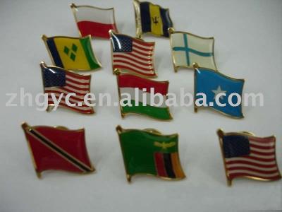 Flag Pin Badge (Flag Pin Badge)