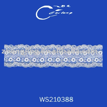 Net cloth embroidery lace (Net cloth embroidery lace)