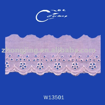 T/C embroidery lace (T / C Stickerei Spitze)