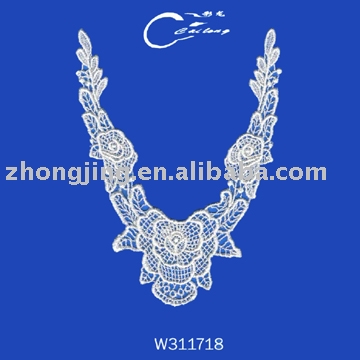 Water-soluble embroidery lace (Wasserlösliches Stickerei Spitze)