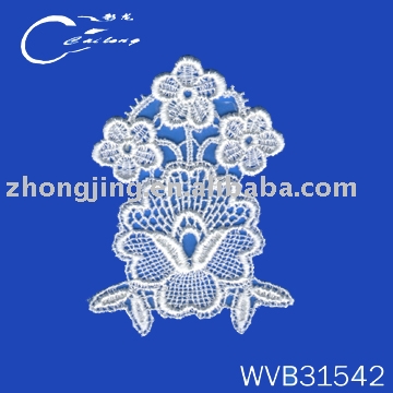 Water-soluble embroidery lace (Water-soluble embroidery lace)
