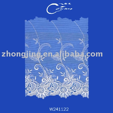 Net cloth embroidery lace (Net cloth embroidery lace)