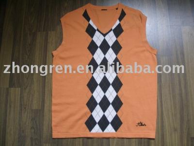 men`s knitted vest