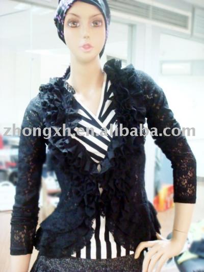 Ladies` knitted shirt (Ladies` knitted shirt)
