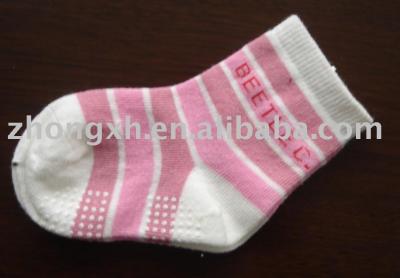 babies` knitted socks with rubber dots (babies` knitted socks with rubber dots)
