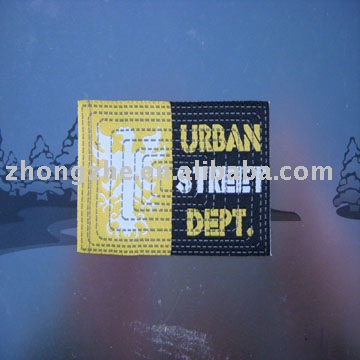 woven label (gewebtes Etikett,)