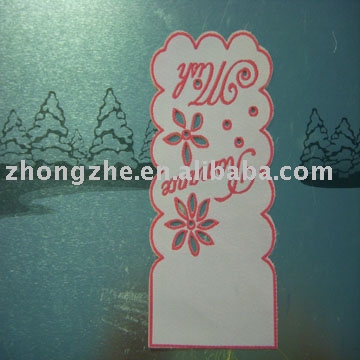 woven label (gewebtes Etikett,)