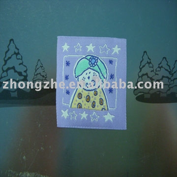 woven label (gewebtes Etikett,)
