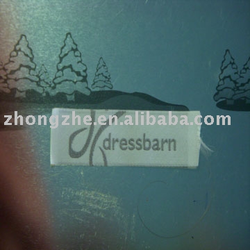 woven label (gewebtes Etikett,)