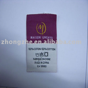 label (étiquette)