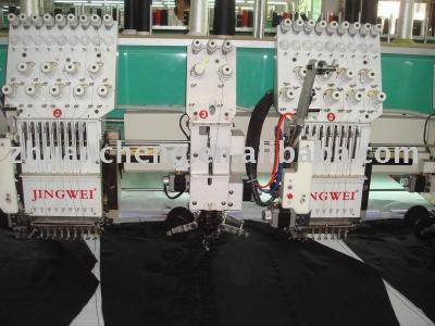 taping and flat mixture embroidery machine